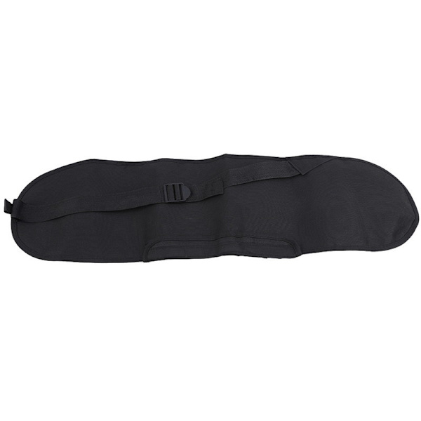 1 stk sort professionel skateboardtaske rygsæk tykkere PVC