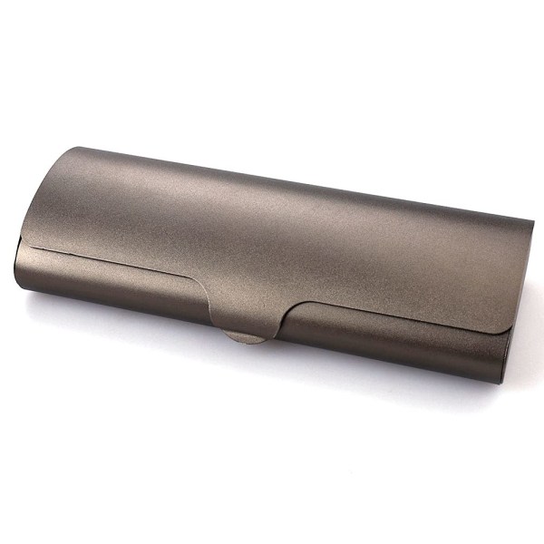 1 gray ultra-thin aluminum glasses case