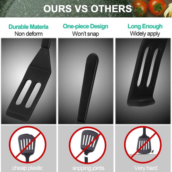 2 stk. Sorte Mini Brownie Spatel Fleksible Non-Stick Silikon