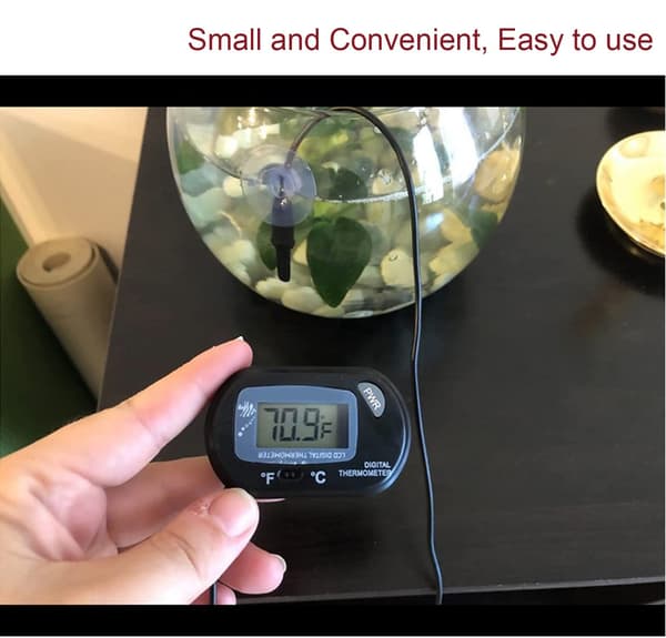 Digital Akvarietermometer - LCD viser akvarietermometer