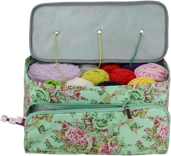 Peony Tekstil Garn Organizer, Ullstrikk Organizer med