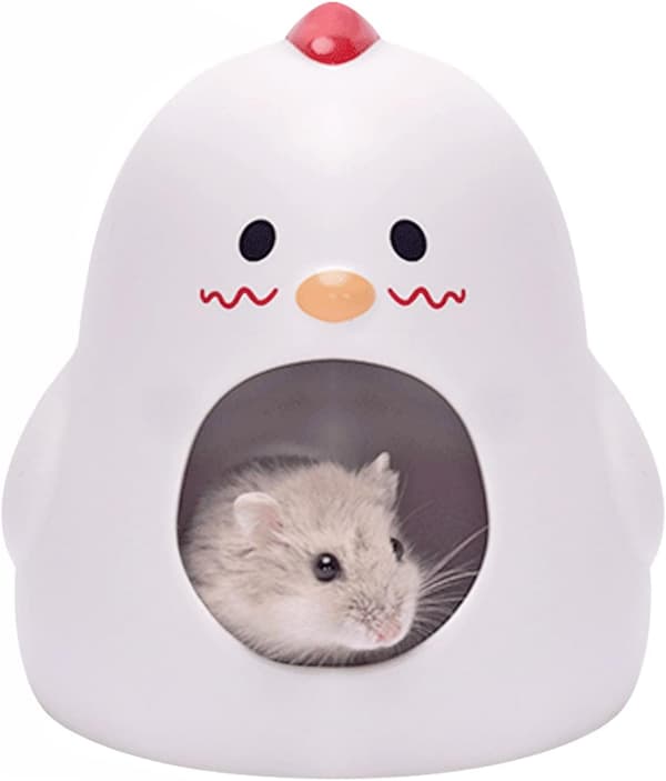 1 stycke(r) Keramiskt Hamsterhus, Kycklingformat Hamsterbo