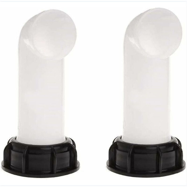 2 st vattenbehållare adapter, vattenbehållare ventil, IBC avtappningsbehållare adapter
