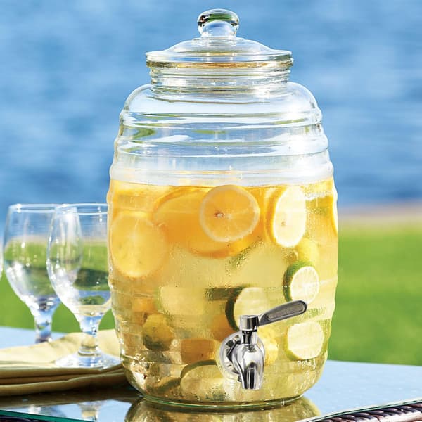 Beverage Dispenser Utbyttbart Tapp, Eikeblad Rustfritt Stål Tapp Polert Overflate, Dispenser Utbyttbart Kran