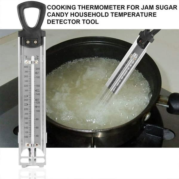 Stål sylt sockertermometer matlagning godis fritering kök temp C