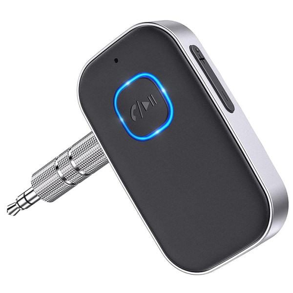 Musta Bluetooth-vastaanotin, auton Bluetooth AUX -sovitin, Mini