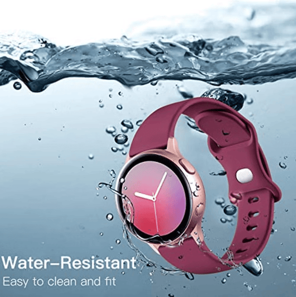 Silikonrem Kompatibel med Samsung Galaxy Watch Active 2
