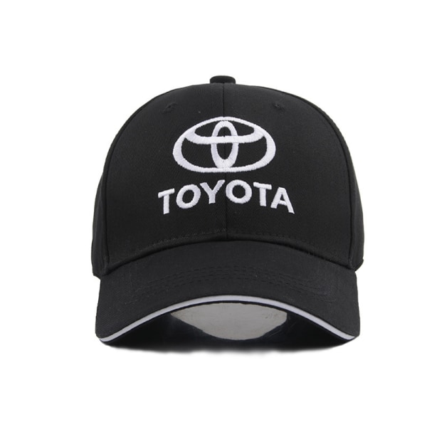 1st svart Toyota-hatt hane TOYOTA billogotyp broderad baseball