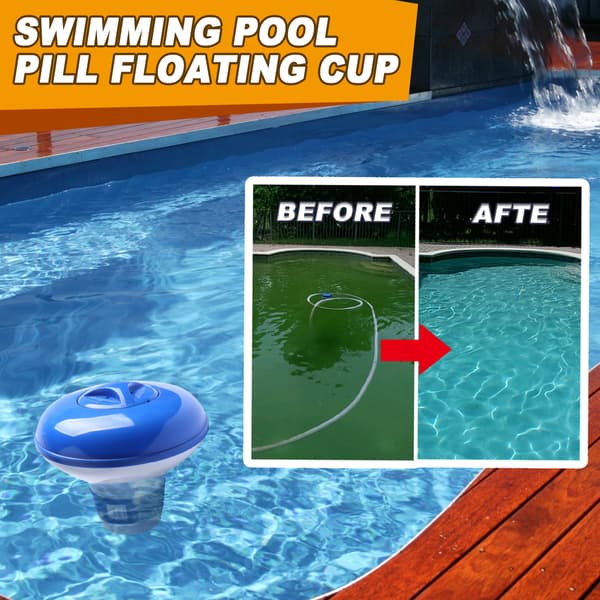 1 st Swimming Pool Dispenser Flytande Effervescenttabletter