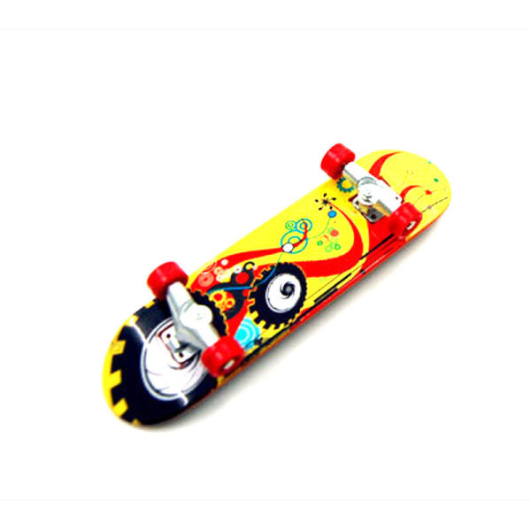 10 Mini Skateboards för Fingrar (Slumpmässiga Blommönster) Barnfinger