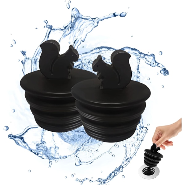 Bathtub Stopper, 2 Pack Universal Bathtub Plug Silicone Bathtub f