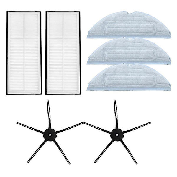 Mop klude sidebørste filter kompatibel med Xiaomi Roborock T7s T7 Plus T7s