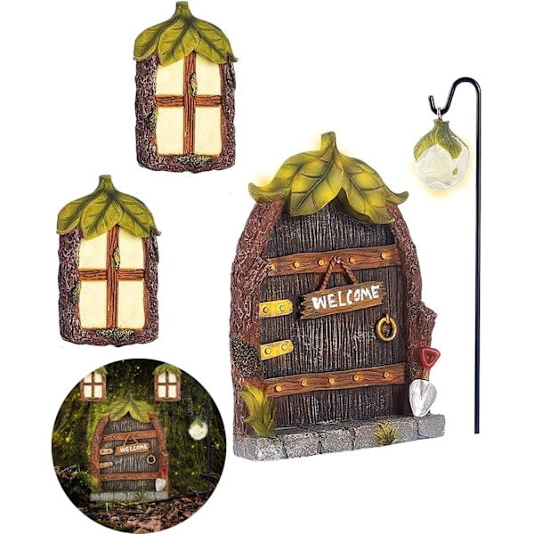 Miniatyr Trädgårdsfé Tillbehör Utomhus Dekor Tillbehör