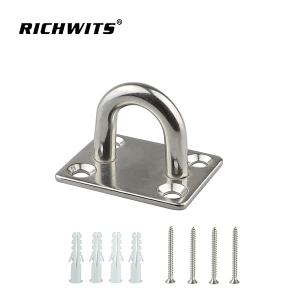 Øjeplader i rustfrit stål, Heavy Duty Solsejl Hardware Kit