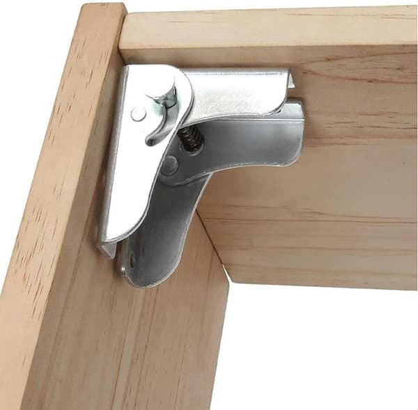 Foldbar støtteframe - selvlåsende hængsler - ben - tilbehør