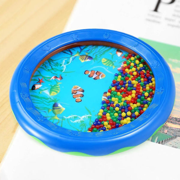 Ocean Wave Bead Drum Gentle Sea Sound Educational Toy Tool For Ba