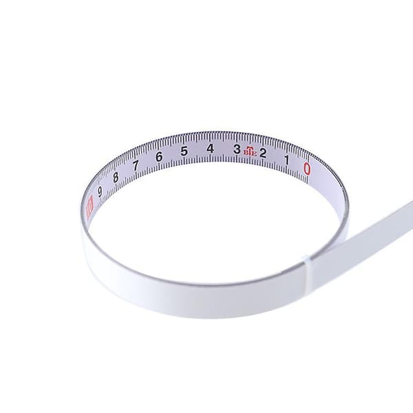 Pit-mittanauha 1m/13mm liima, valkoinen