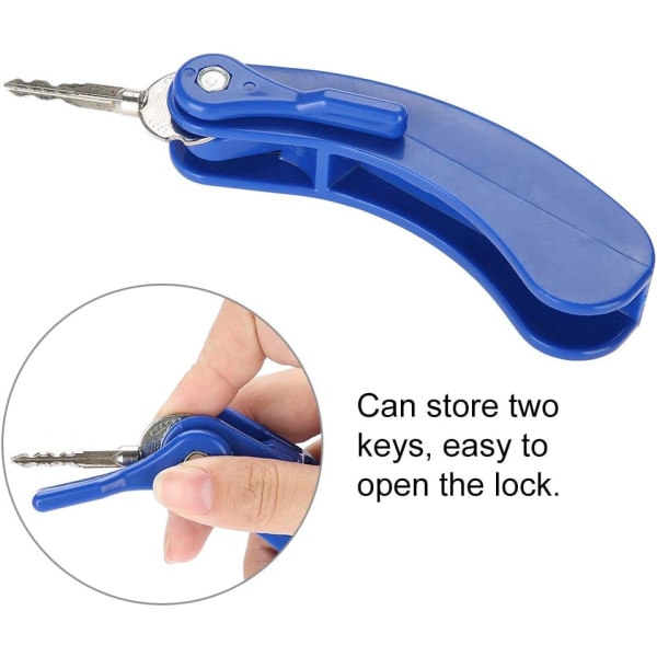 1 st blå nyckel styrhjälp - dörr öppen och inaktiverad pga