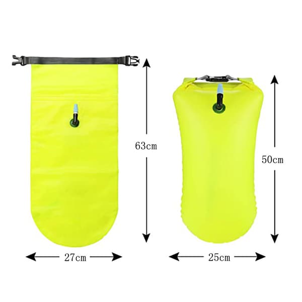 Sommer Svømmefølger Ball Oppbevaring Folding Drift Bag Svømming