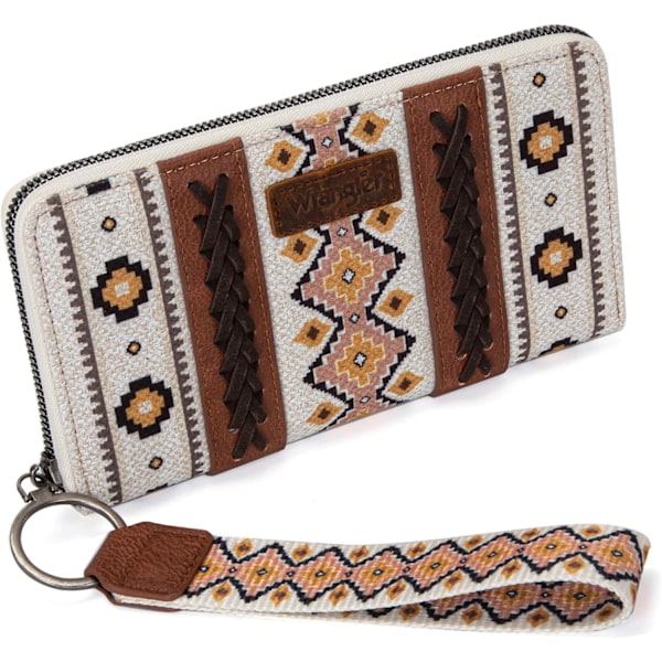 Wrangler Ranneke-Lommekkokukkaro Western Boho Aztec Luottokorttipidin Naisille Lahjat