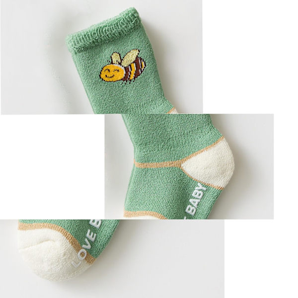 3 par vintervarma tjocka ullsockor