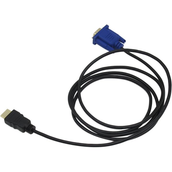 ELF HDMI till VGA Adapterkabel 1,8m Guldpläterad 1080P