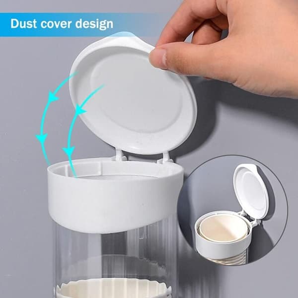 Koppdispenser, Papperskopphållare, Väggmonterad Koppdispenser, Damm