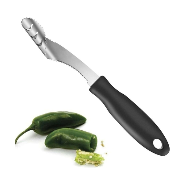 Stainless Steel Pepper Corer Cutter Green Pepper Red Pepper