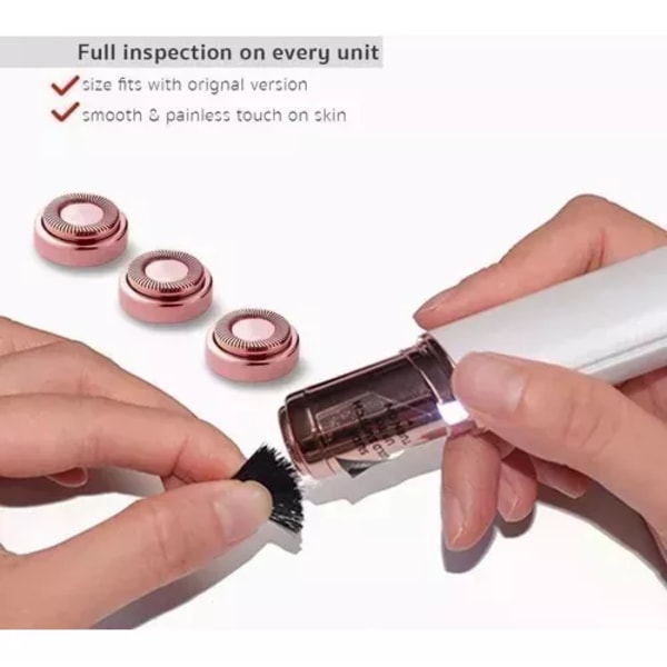 Flawless Finishing Epilator med udskiftningshoved