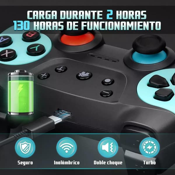 Nintendo Switch -ohjaimet, langaton Pro Controller Switch Nintendo Switch/Lite/Oled/PC:lle, peliohjain
