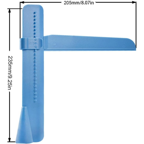 2 Justerbare Højder Smørcreme Skraber Kage Topping Værktøj