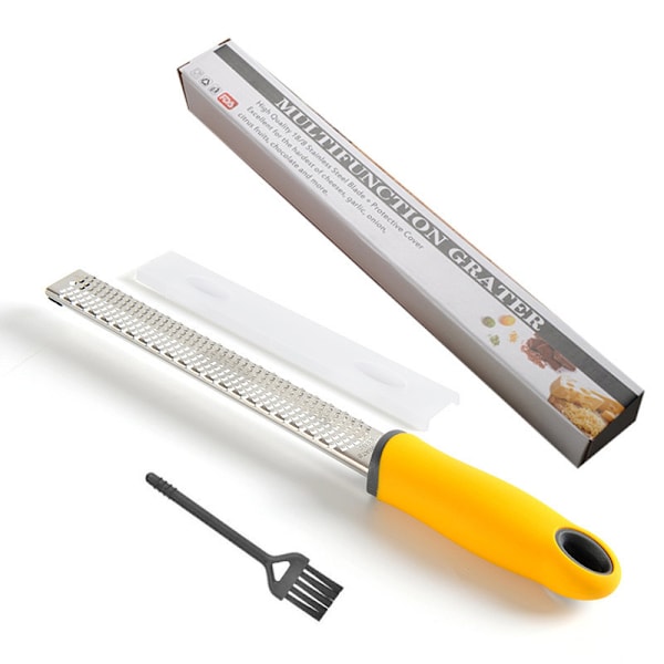 Citron Zester Citrusost Garlic Rivjern - Rustfrit Stål Universal Zester