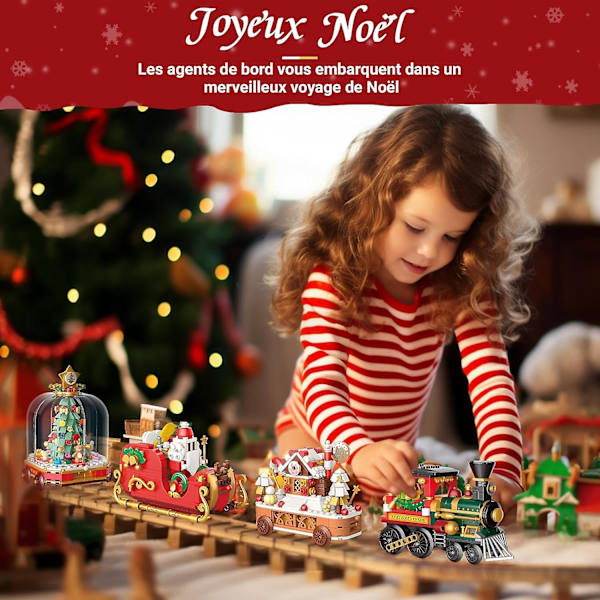 Juletog, 2023 Adventskalender, Vinter- og juleferiebilsett (1000+ deler)
