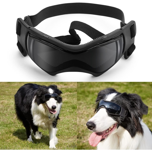 Anti-UV Hunde Solbriller Ski Briller Aviator Beskyttende Briller