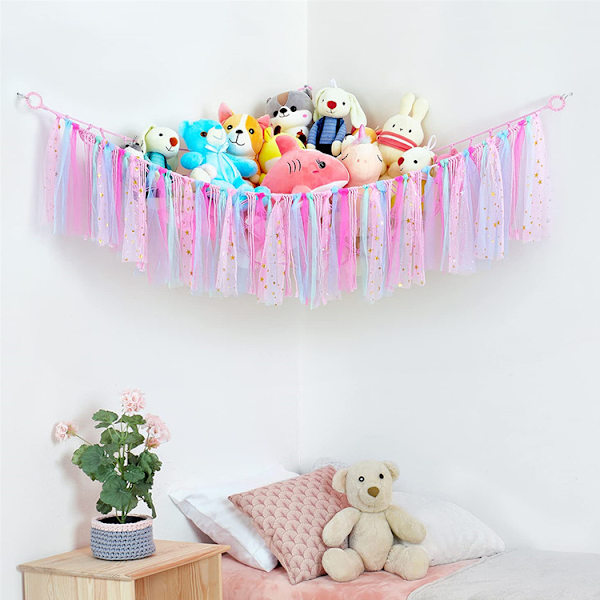 Plush Leksak Nätgunga 59*39.3*39.3 (Rosa)