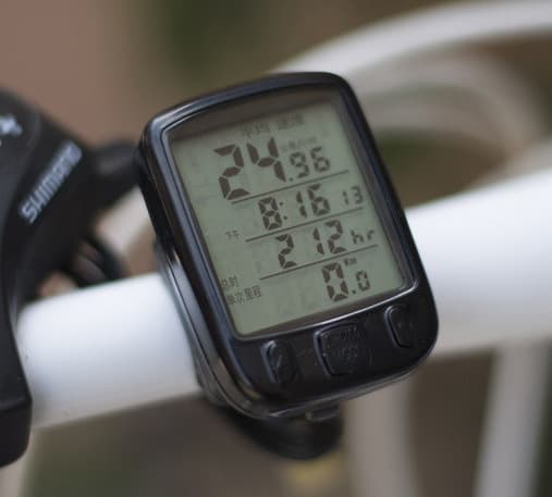 Trådlös Cykelhastighetsmätare Odometer Cykelcomputer LCD