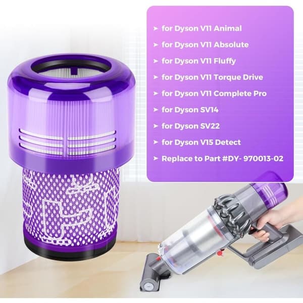 Filter til Dyson V11, 3 pakker udskiftningsfiltre til Dyson