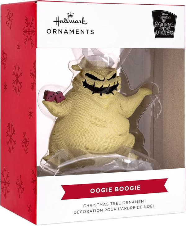 Tim Burtons The Nightmare Before Christmas Oogie Boogie Julgranspynt