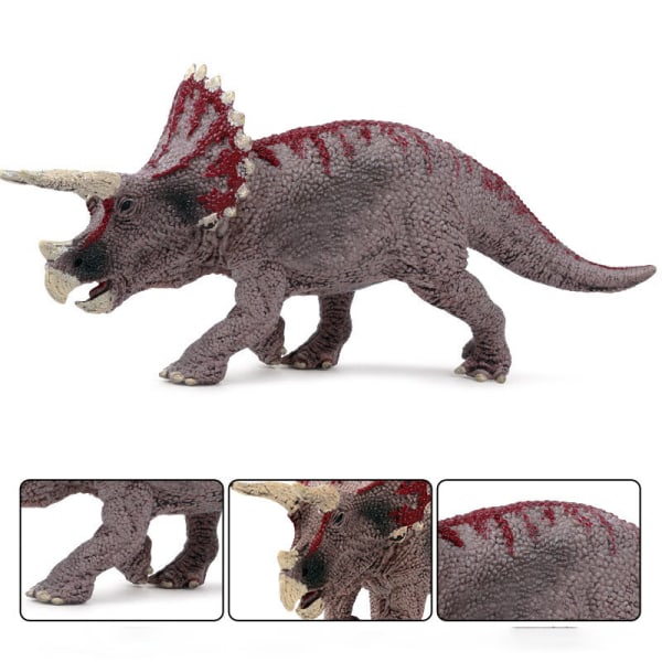 Barnas Solid Simulering Jurassic Dinosaur Dinosaur Modell