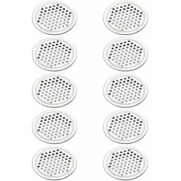 20 Pieces Round Stainless Steel Air Vent Grille Ventilation Cover