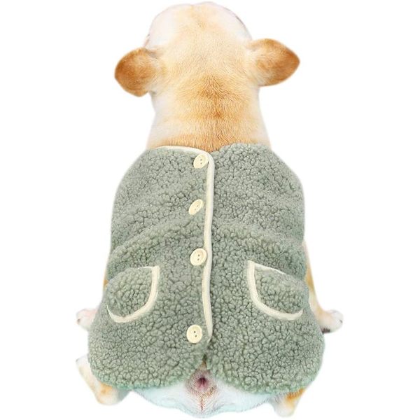 Sweaterjakker til små hunde Hvalpe Tøj Chihuahua