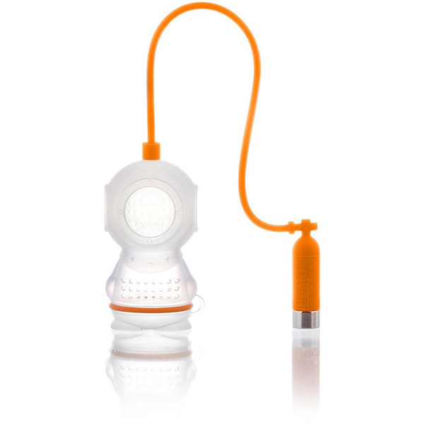 Orange Silikon Te Sil, Dykformad Te Sil Te Filter Silikon Te Infuser Present