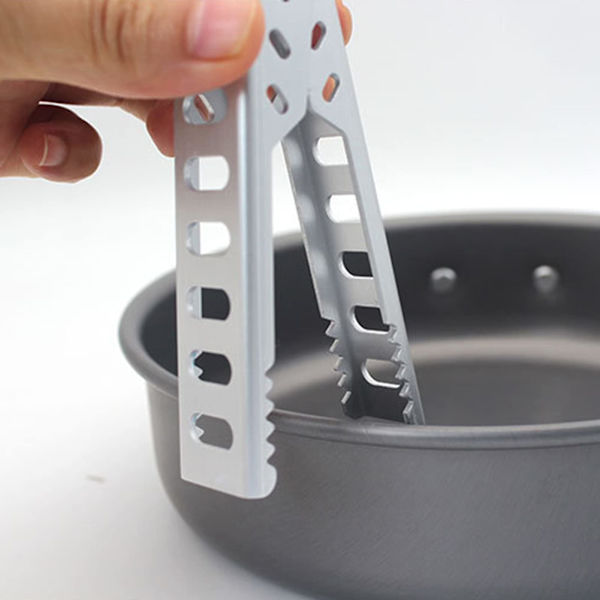 Värmeisolerande bekväm aluminiumlegering varm bricka klämma