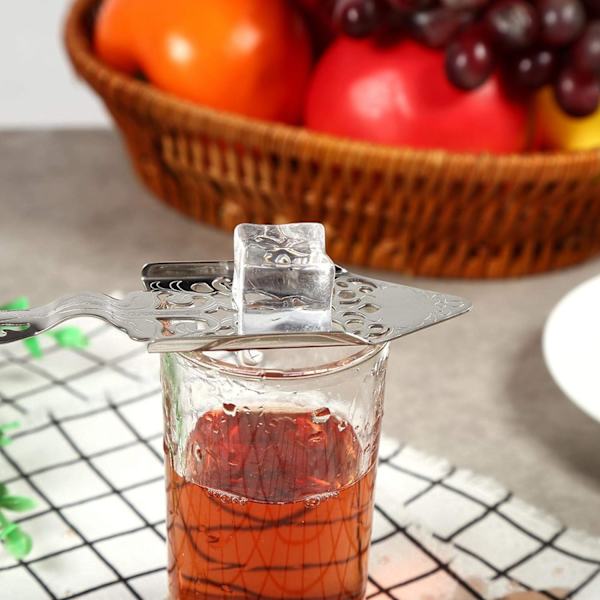 1 stk. rustfrit stål Absint ske med hul vermouth ske