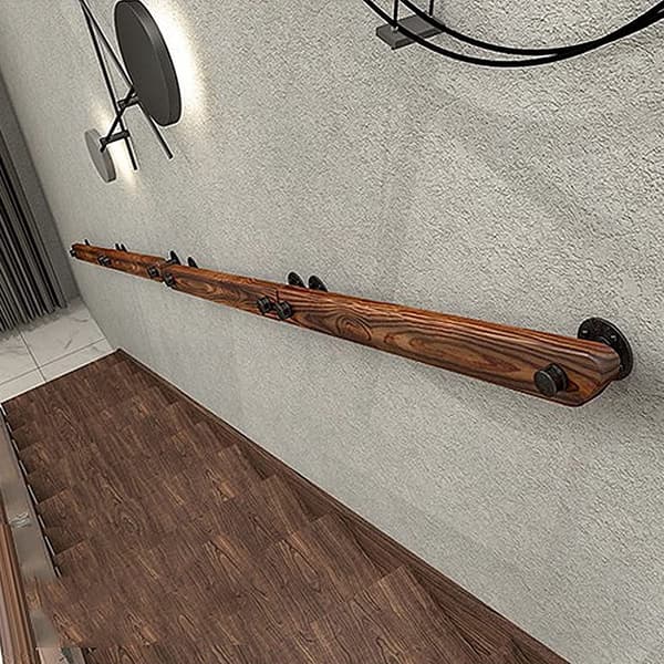 Handräcke Trappräcke 30cm, Säkerhets Halkfri Trä Inomhus