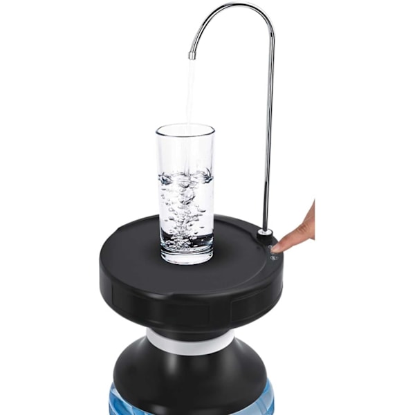1 stk (Sort) Bordvanddispenser, Intelligent Vandpumpe