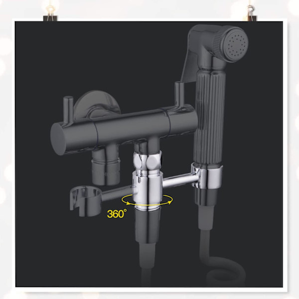 Brusesupport Håndbruseskrog - Tilslutning 20mm Universal