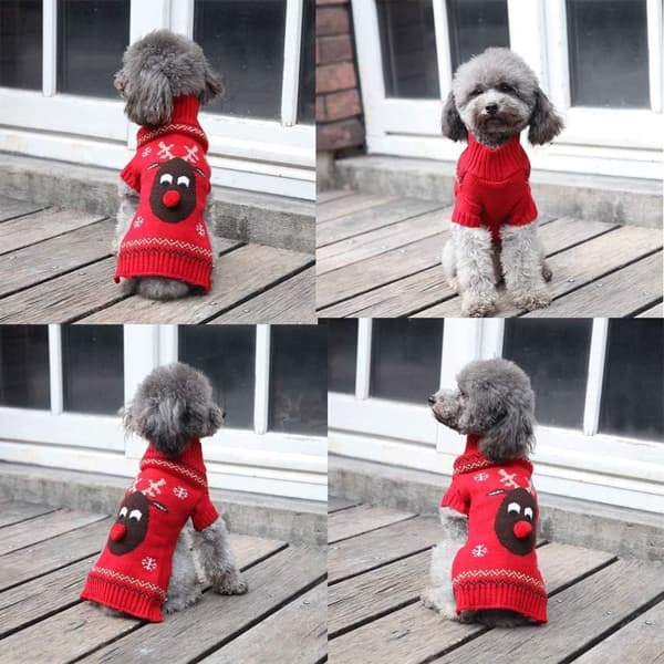 Hundtröja, vinterhundtröja, hundtröja - jul