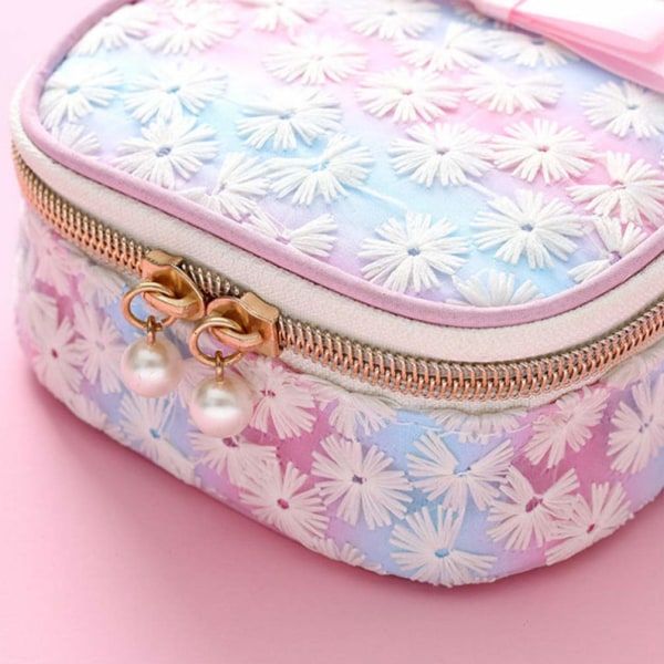 Embroidered outdoor sanitary napkin storage bag