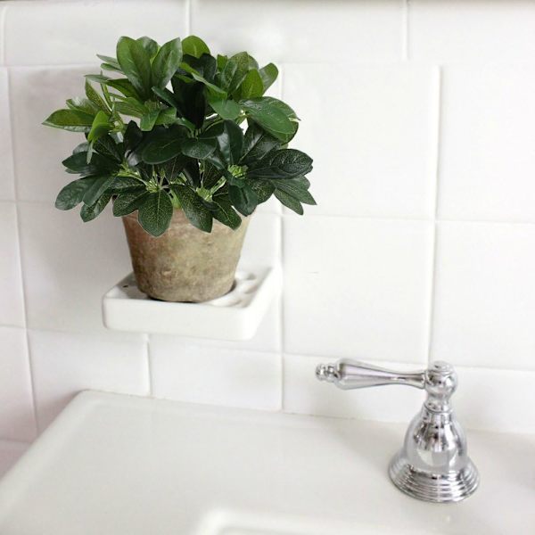 Kunstige buske planter falsk silke Schefflera buske ægte touch faux grønt blad arrangementer indendørs udendørs have kontor hjem bord midterstykker væg hængende indretning 2stk
